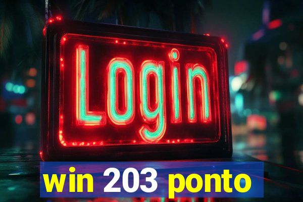 win 203 ponto